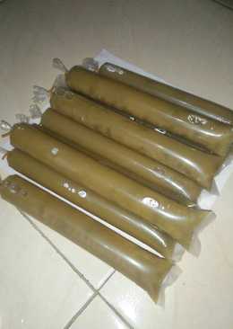 Es Lilin kacang ijo