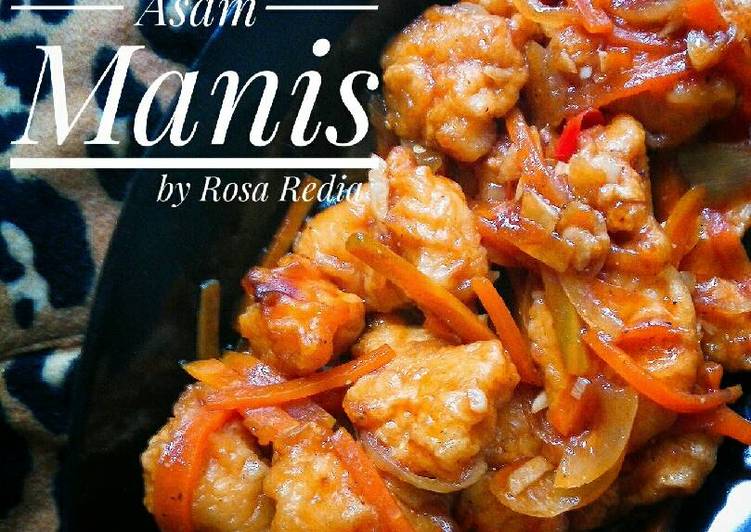 Resep Ayam Asam Manis (Simple) - Rosa Redia