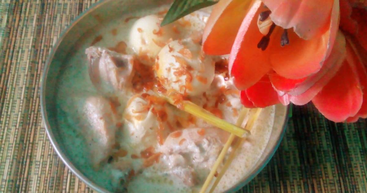 Resep Opor ayam telur enak ala D Sista