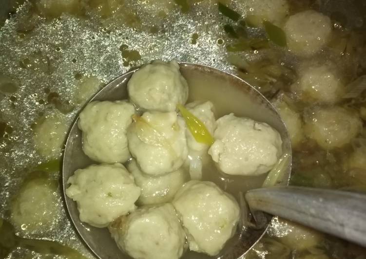 resep masakan Bakso ayam / baso ayam gampiiil banget