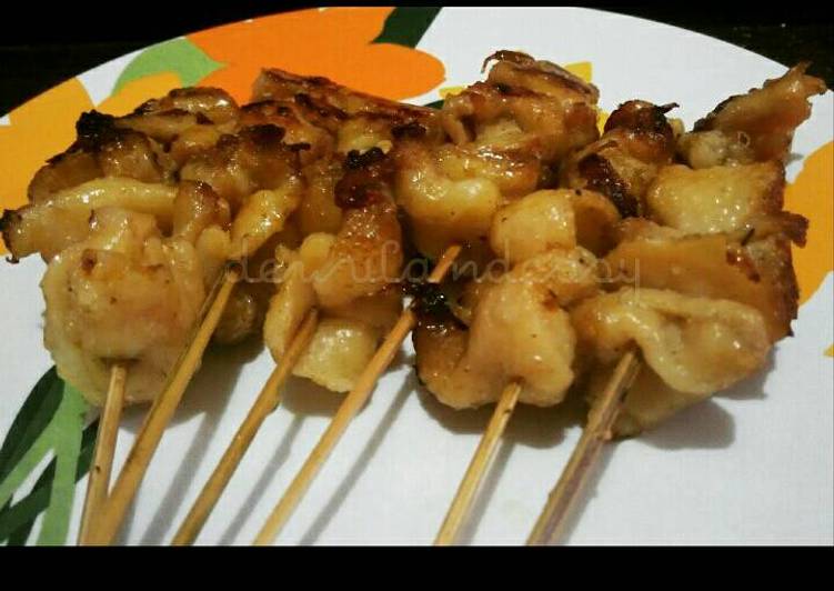 gambar untuk resep Sate Kulit Ayam (Thaichan)