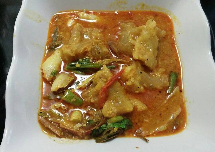 resep masakan Gulai Kikil Bumbu Padang