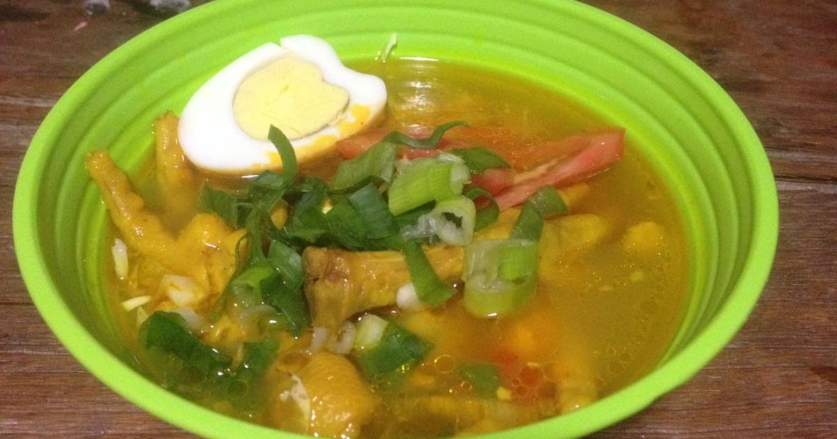 14 resep soto ceker bumbu kuning enak dan sederhana Cookpad