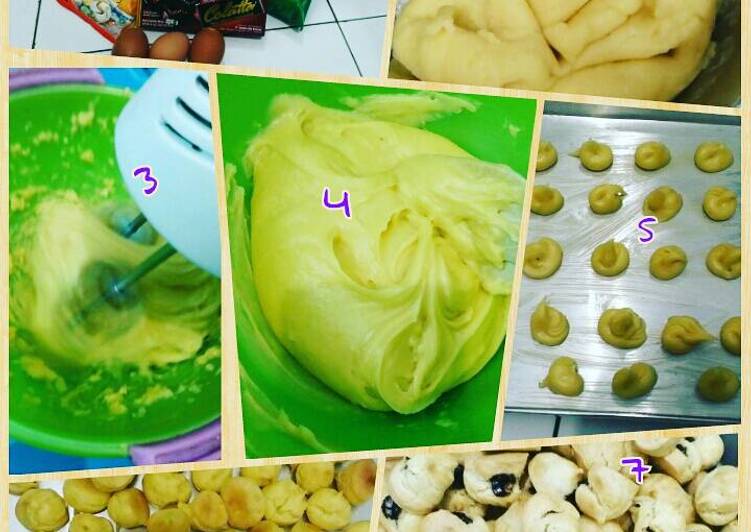 Resep Soes Kering isi Coklat Oleh Gita Lara Pusvitasari