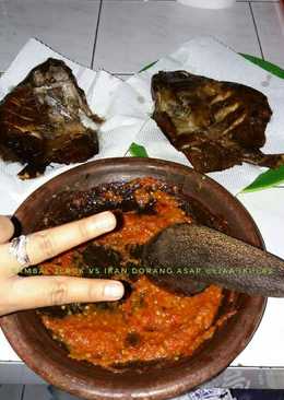 Sambal Jeruk vs Ikan Dorang Asap