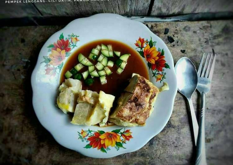 Resep Pempek Lenggang Bakar Daun Kiriman dari Cici Datin