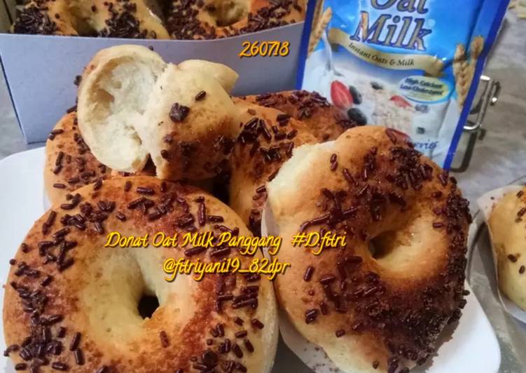 resep masakan ?? Donat Oat Milk Panggang ?? #Dapur Fitri