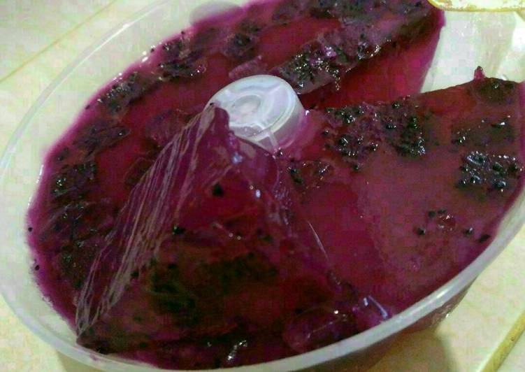 resep makanan Agar-agar Nutrigel Strawberry Buah Naga