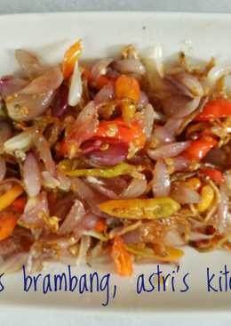 Tumis bawang merah / tumis brambang