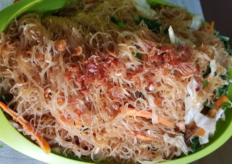 Resep Bihun goreng simple uenak ?? Kiriman dari Ika. K