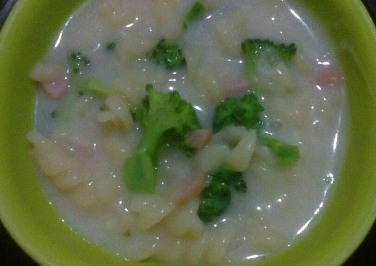 gambar untuk resep Soup Cream Brokoli Praktis