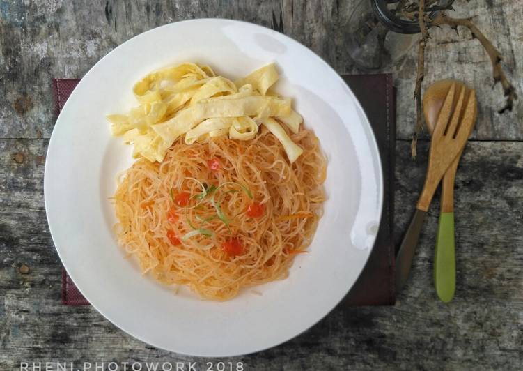 resep lengkap untuk Bihun Goreng