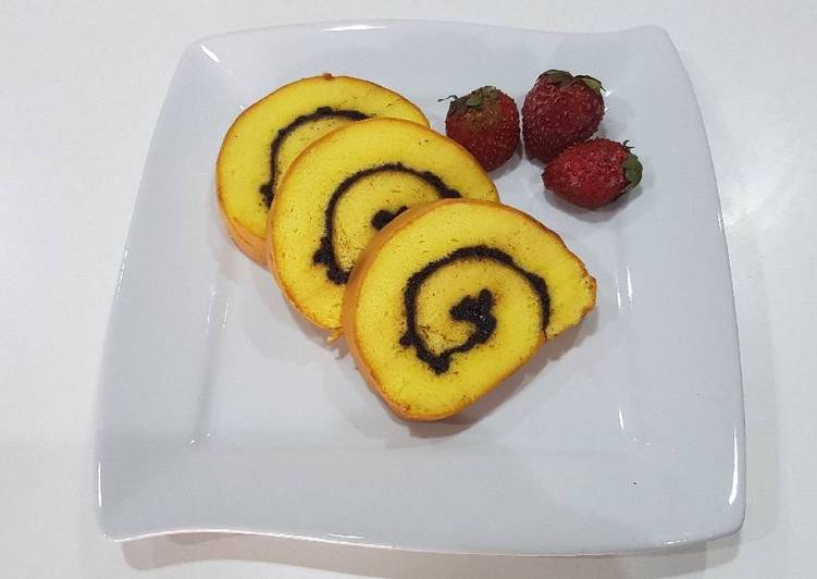 gambar untuk resep makanan Spiku roll / bolu gulung