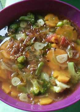 Cah brokoli saus teriyaki