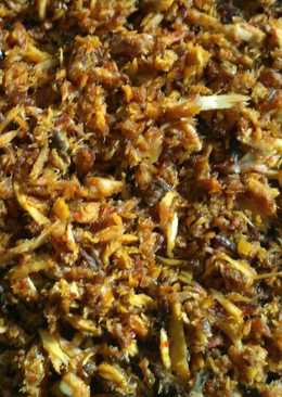 Abon ikan tongkol pedas manis