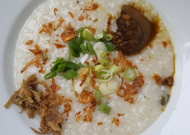 cara membuat Bubur Ayam simple????