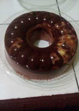 Puding busa bolu sisa