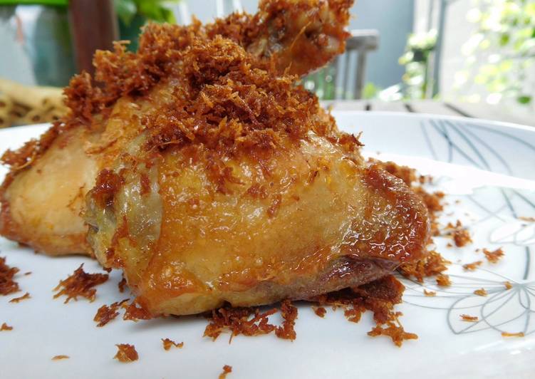 Resep Ayam goreng serundeng kelapa oleh elyanied Cookpad