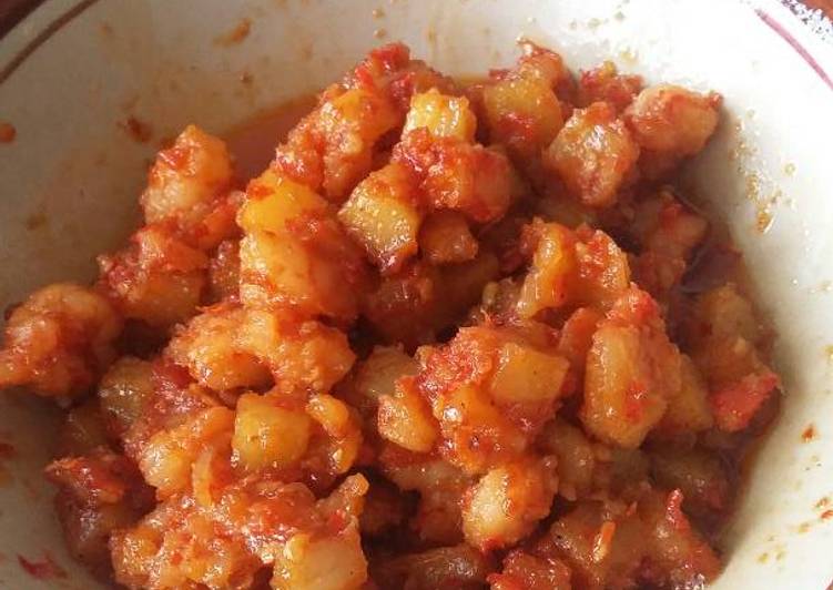 Resep Sambal  goreng  kentang  udang  oleh adelinadwp Cookpad