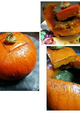 Waluh Kukus (Pumpkin alaÂ² Halloween)