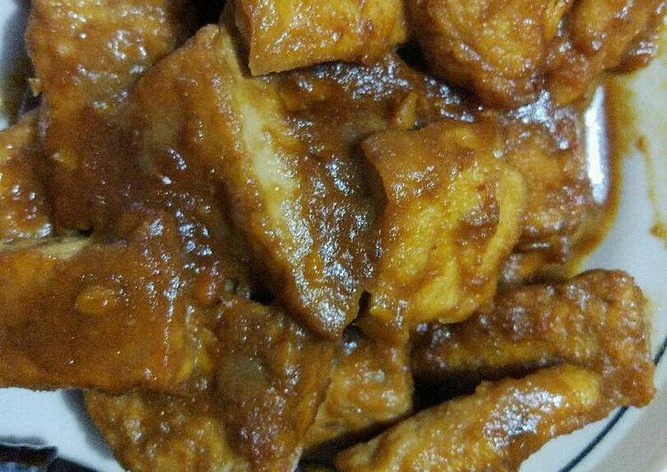 resep lengkap untuk Bacem Tempe Tahu