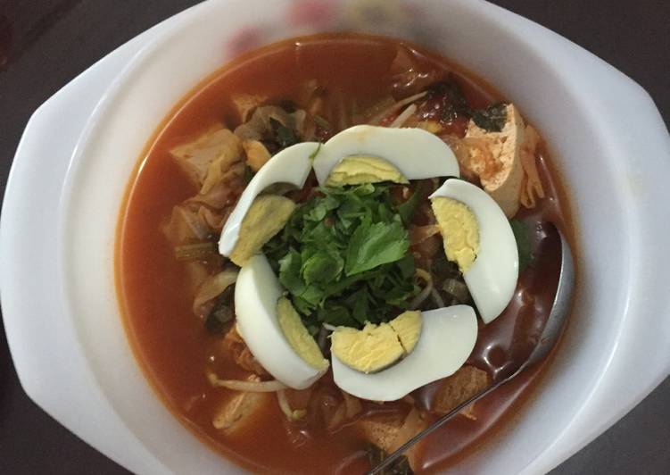 cara membuat Vegan Kimchi Jjiggae