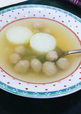 Sop Bakso Simple