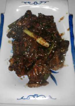 semur ayam kecap manis  spesial