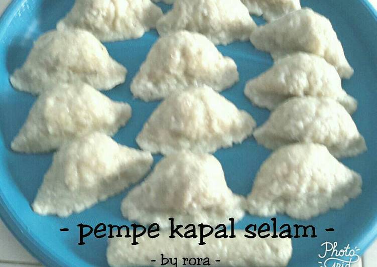 cara membuat Pempe kapal selam