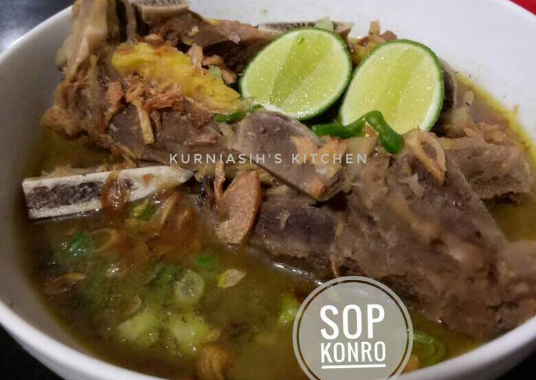 cara membuat Sop Konro