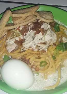 Mie lidi kuah oppor rempah