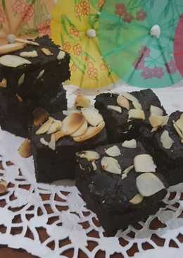 Coklat fudge brownies keto/debm