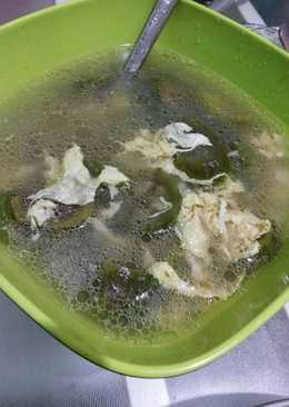 Sop Oyong Telur
