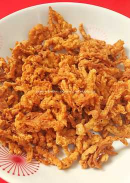 Jamur enoki goreng