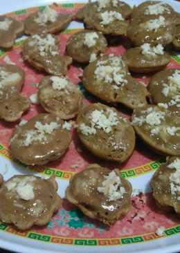 Kue cubit setengah mateng