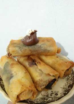 Pisang cokelat lumer