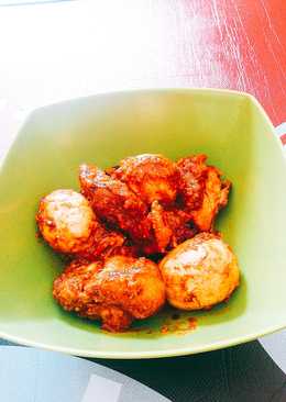 Ayam Telur Bumbu Bali