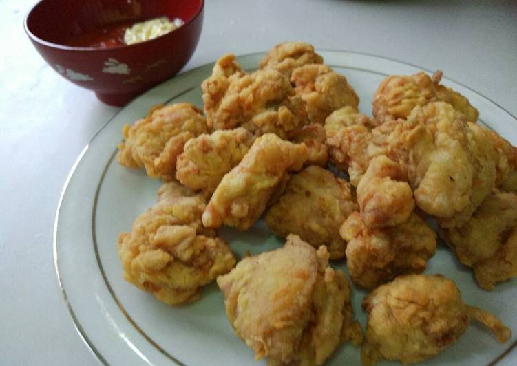 resep masakan Tori Karaage Tar Tar Sauce