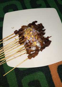 Sate daging sapi bumbu kacang ðŸ'ŒðŸ¢