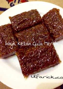 Wajik Ketan Gula Merah