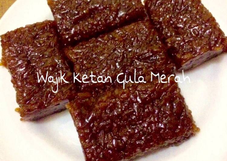 Resep Wajik Ketan Gula Merah oleh Dapur Ulfa Cookpad