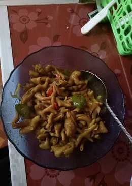 Usus ayam kecap bumbu lempar(super instan)