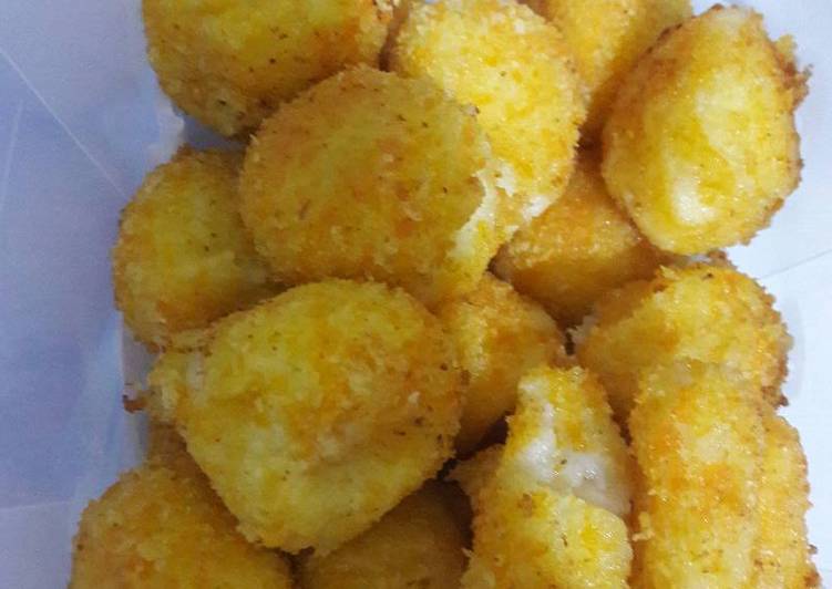 resep lengkap untuk Pom pom potato