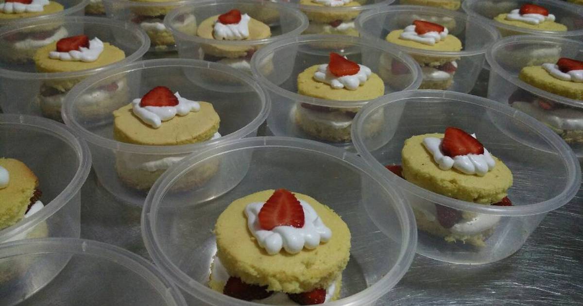 Resep Mini Golden Victorian Sponge Cake Resep Mini Golden Victorian Sponge Cake