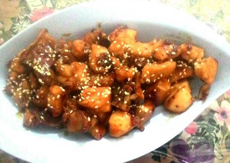 Resep Ayam Madu Teriyaki Oleh Linda Apri