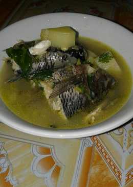 Sop ikan nila seger