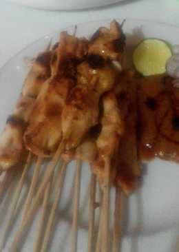 Sate ayam simple