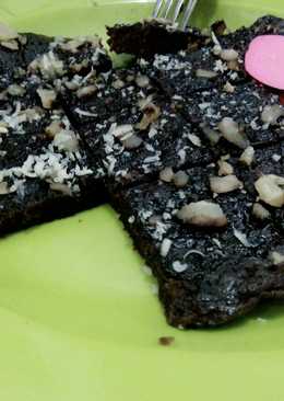 Brownis kukus no telur no mixer...maknyuuss