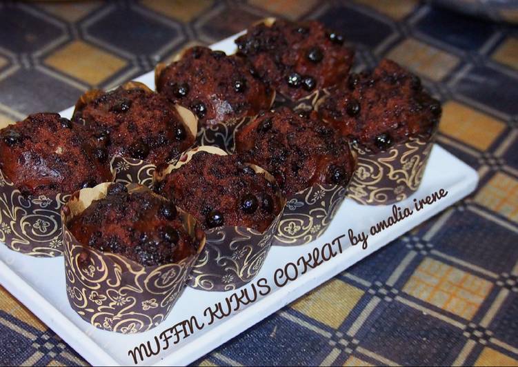 gambar untuk cara membuat Muffin kukus coklat ala JTT bisa jd brownies