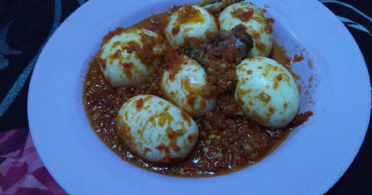 3 399 resep  telur  balado  enak  dan sederhana Cookpad